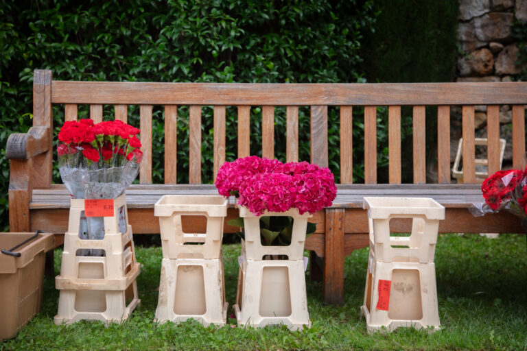 French Riviera Flowers for private wedding @ château St Martin & Spa