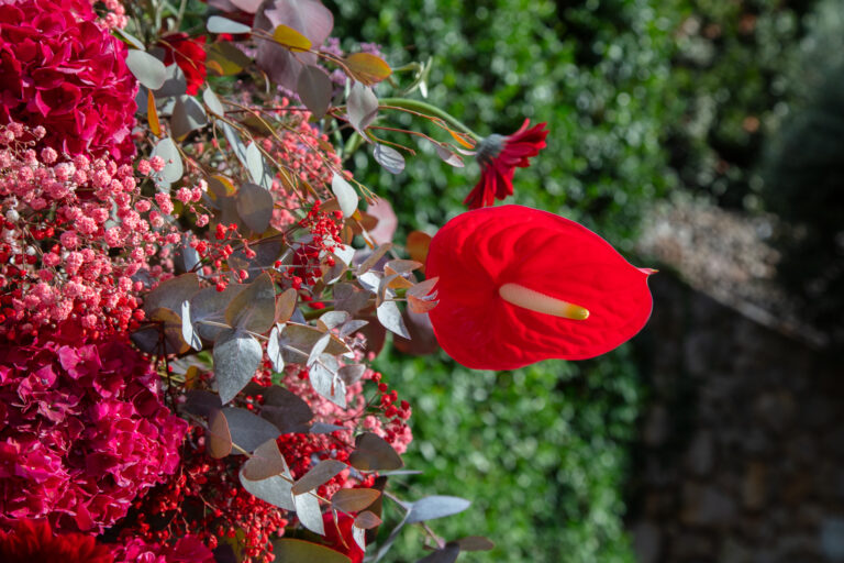 French Riviera Flowers for private wedding @ château St Martin & Spa