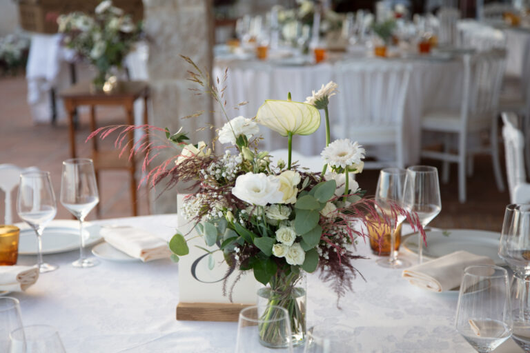 French Riviera Flowers for private wedding @ château St Martin & Spa