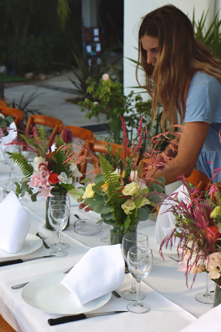 French Riviera Flowers for private wedding