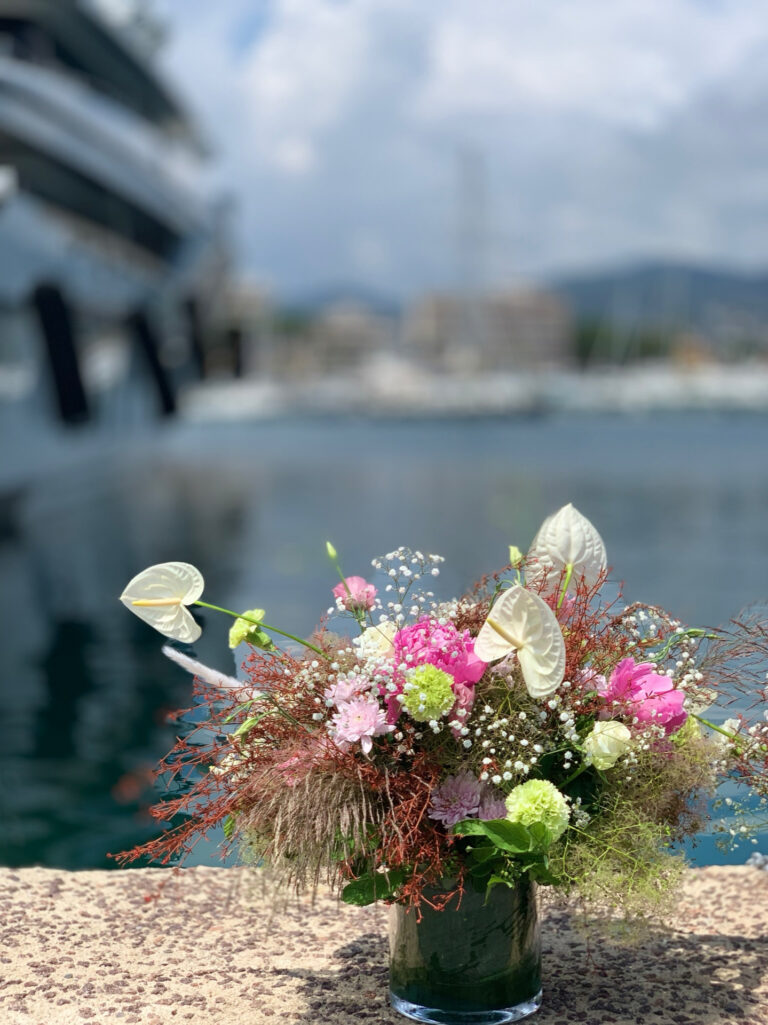 French Riviera Flowers for private yachts